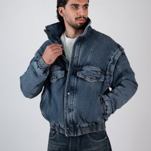 Classic Urban Denim Jacket - Vintage Blue